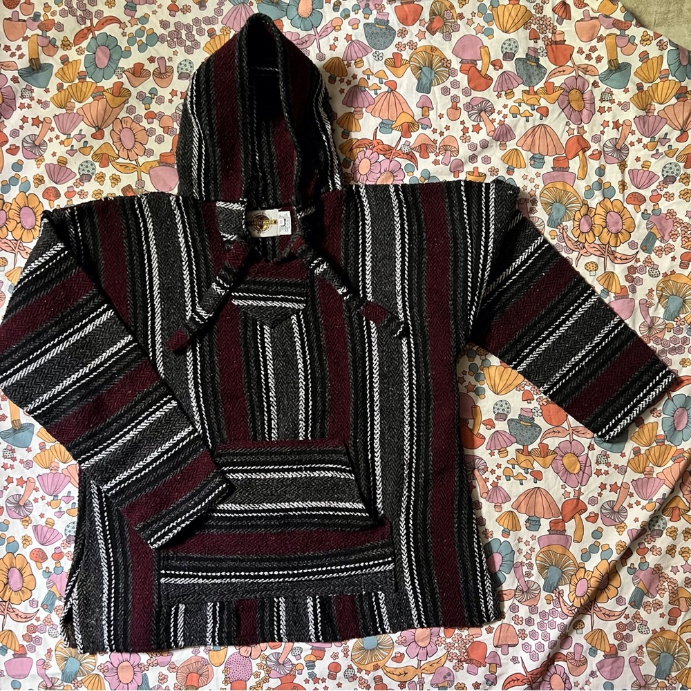 Striped Black and Red Men's Sweater